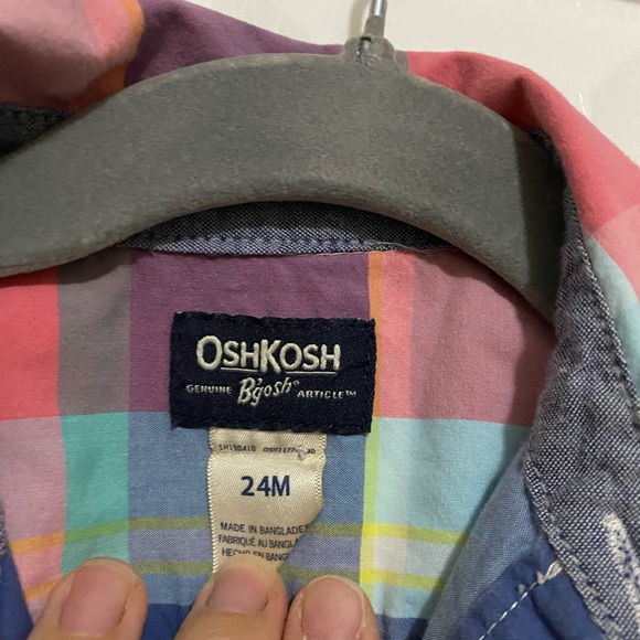 Oshkosh matching shirts- 4T and 24 Months - Picture 2 of 3
